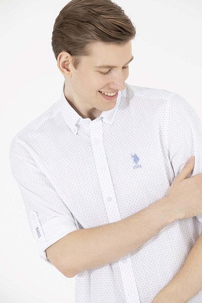U.S. Polo Assn. ΠΟΛΟ Η.Π.Α. G081GL 004158409   Ανδρικό πουκάμισο Fudge Blue - XXL - ST07682