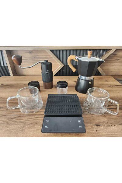 ALOHA MOKAPOT (6CUP) İTALYAN KAHVE DEMLEME SETİ