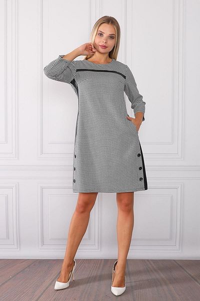 Element's Women's Striped and Leather Detailed Dress