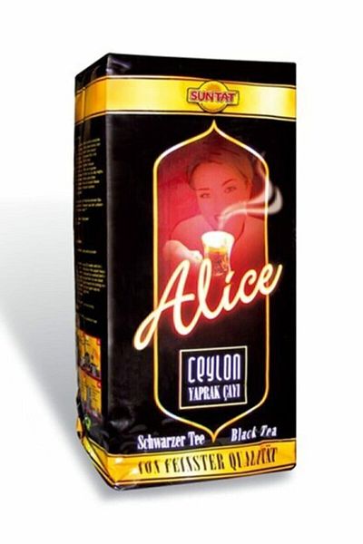 Alice Suntat Black Bulk Tea - Bergamot Flavored, Ceylon Leaf 1 Kg