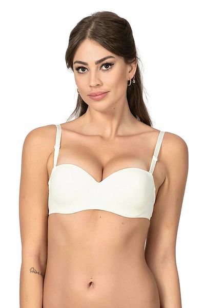 Belvü Strapless Padded Bra 1110 -Ecru