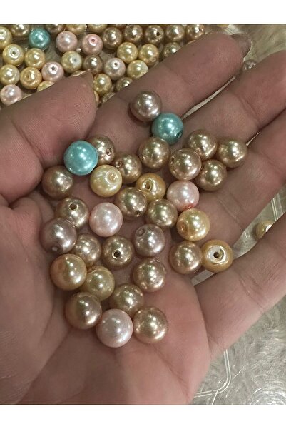 Gönülden Tasarım Mărgele de bijuterii din mărgele de sticlă colorate de 1 cm ...