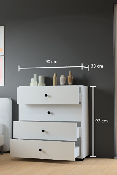 MOBİLİQUE Madrid No.6 Çok Amaçlı Dolap