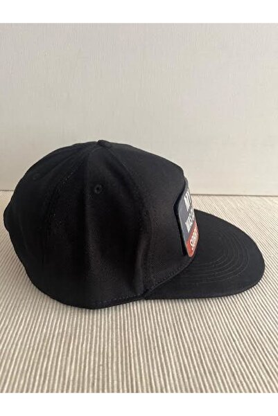 CosmoOutlet Unisex Black Hip Hop Cap - My House Was Clean Last Week Slogan with Detachable Bench Logo
