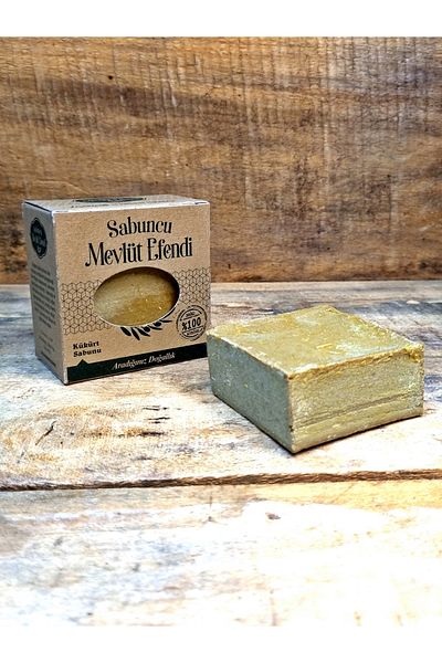 Sabuncu Mevlüt Efendi Sulfur Soap 100 Gr (1 piece)