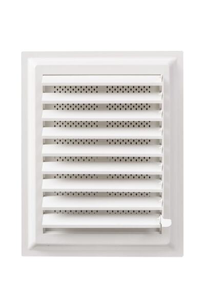 MENFEZSAN 44 X 34 Plastik Banyo Wc Havalandırma Menfezi Yüzeysel Hareketli Pa...