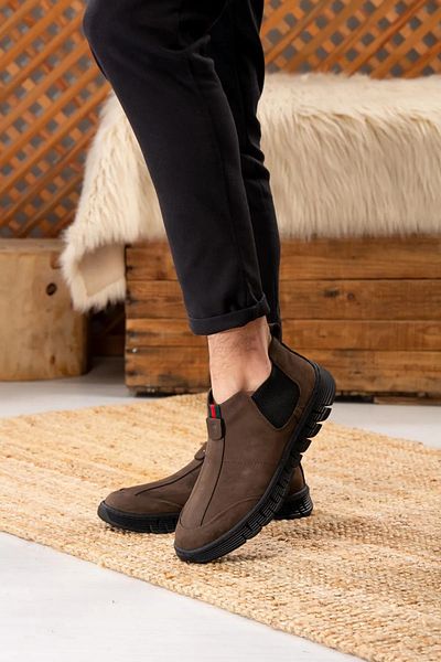 JAMES FRANCO Genuine Leather Men's Winter Casual Shoes - Elegance and Comfort with Novelty Field
