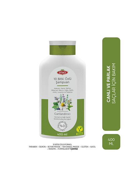 Otacı Refreshing 10 Herbal Shampoo -8699512010069