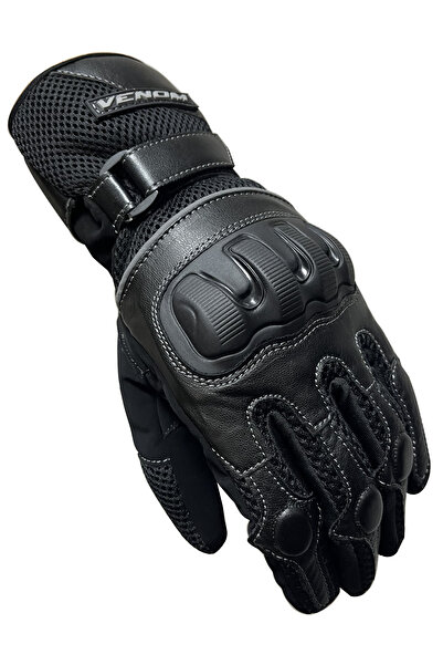 VENOM VN-950 UZUN BİLEK FİLELİ YAZLIK MOTOSİKLET ELDİVENİ