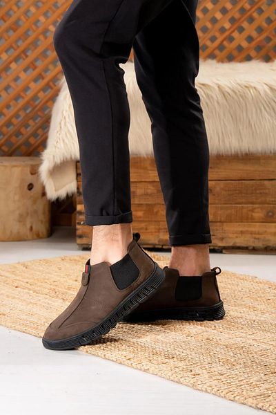 JAMES FRANCO Genuine Leather Men's Winter Casual Shoes - Elegance and Comfort with Novelty Field