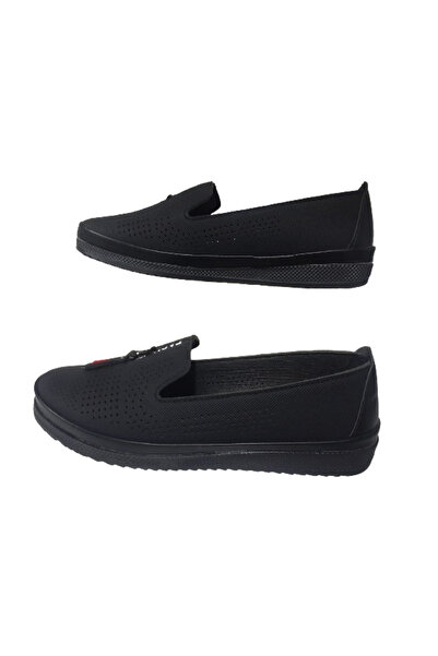 Ayzen Чорні ортопедичні балетки на 4-х точках із застібкою-блискавкою - Повсякденний стильний дизайн ayznn65-081