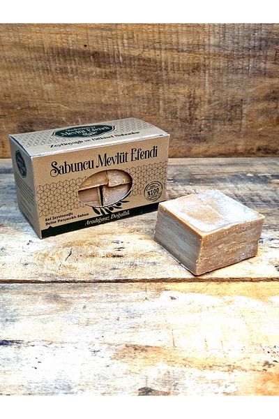 Sabuncu Mevlüt Efendi Pure Olive Oil Laurel Particle Soap 500gr (4 PCS)