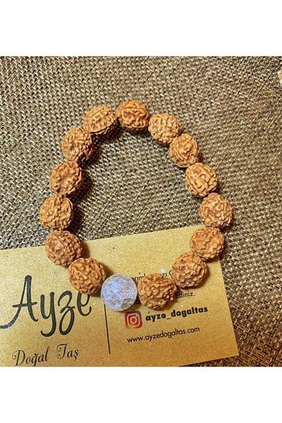 AYZE DOĞALTAŞ Rudraksha Seed and Necef Bracelet - Shoes