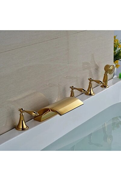 OEM Banyo Bataryası Küvet Jakuzi Ankastre Gold Altın Dore Yeni Şelale 7 Yıl Garantili
