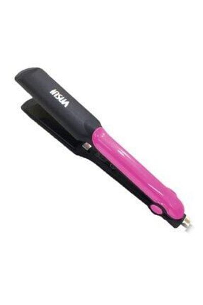 Insua Hair Straightener And Curling Iron Red And Pink Color Hk-542