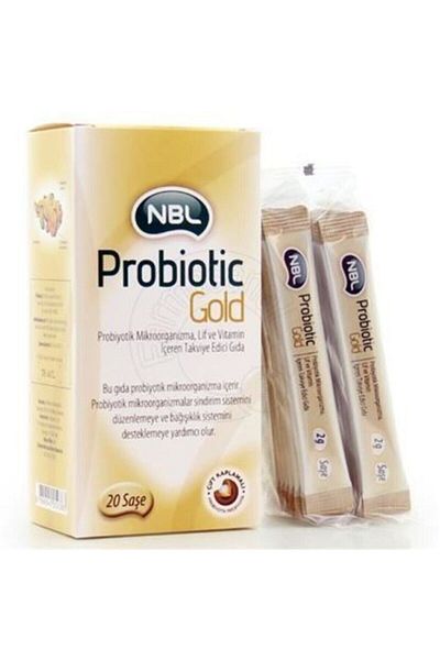 NBL Probiotic Gold 20 Sache New Packaging