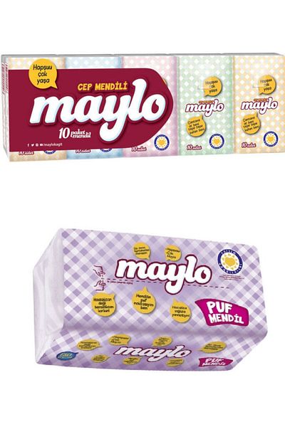 Maylo Napkin 150pcs + Pocket Wipes 10pcs