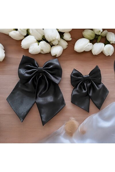 unique-g fashion accesories Cataramă neagră pentru mamă-fiică