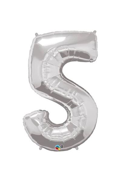 Morligo 36-40 cm Silver Balloon Foil - 16 Inch P2