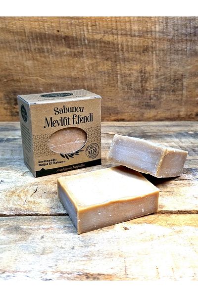 Sabuncu Mevlüt Efendi Natural Hand Soap with Olive Oil 130 gr (2 Pieces)