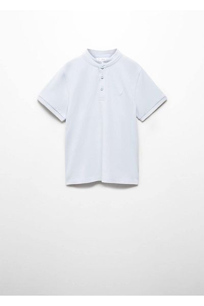 MANGO Kids Tricou Albastru Pentru Copii