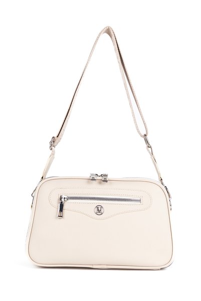HNB ÇANTA Crossbody Women's Shoulder Bag Madame Vera Mv070 Beige