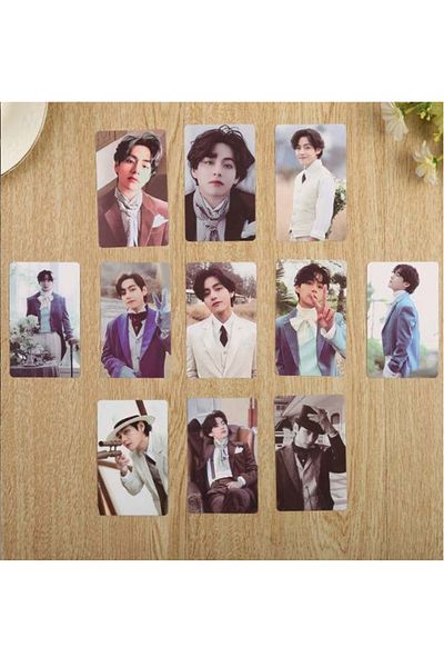 SF SCRAPBOOK KIRTASİYE Комплект фотокарти BTS -K Pop-V 11 - Вносен продукт