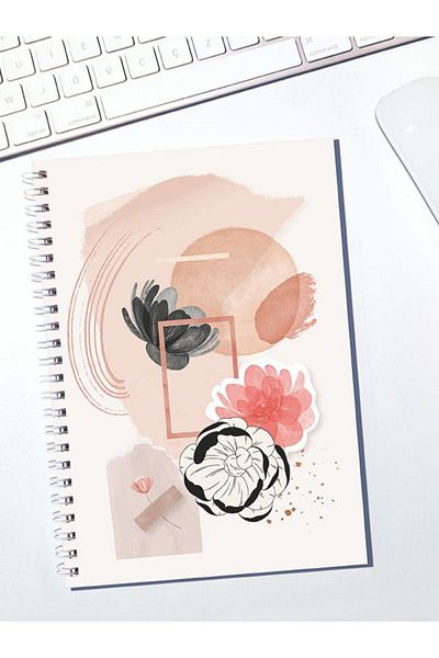 ArtNots 15X21Cm Checked Cardboard Covered Notebook