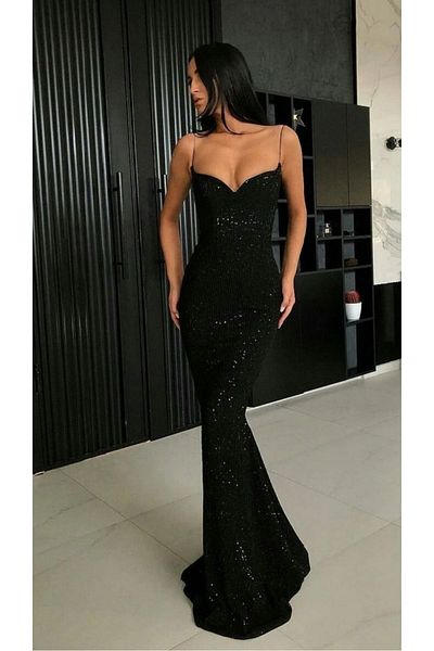 ADASTYLE Παγιέτες βελούδο, παγιέτες, φόρεμα ψαριού τιράντες, ειδικές περιστάσεις, μοδάτη βραδιά