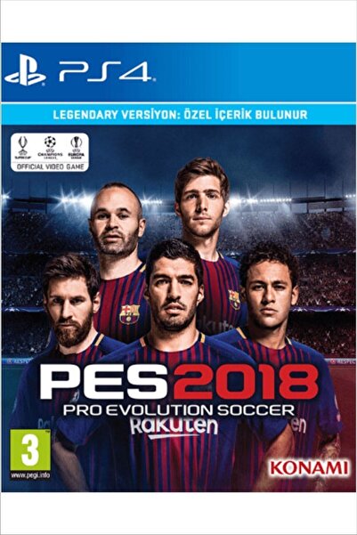 KONAMI Pes 2018 - Playstation 4 Oyunu