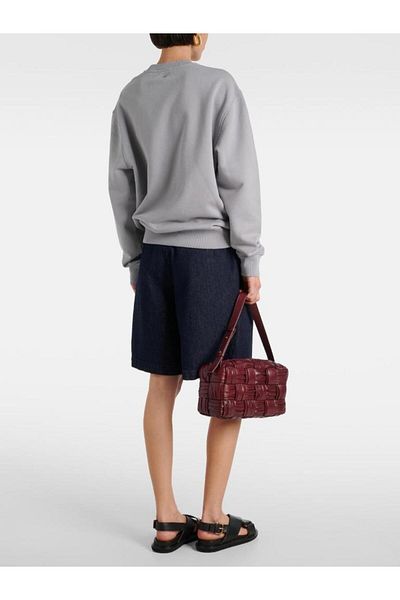 YouLikeButik Oversize Heart Embroidered Sweatshirt