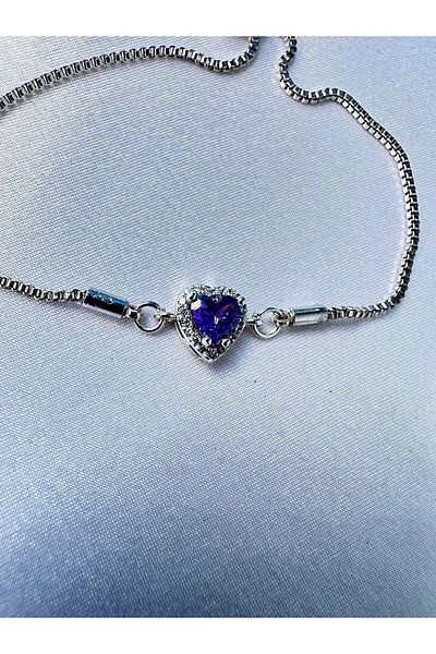 Aksesuar Heart Silver Steel Bracelet