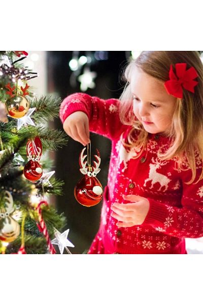Yenigeldi 1pc Reindeer Christmas Tree Ornament Party Birthday Decorations