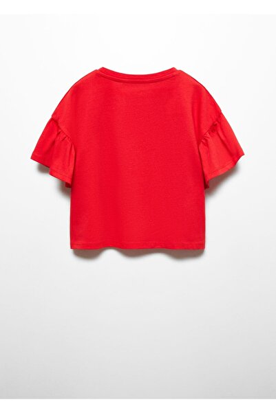 MANGO Kids T-Shirt mit Textstickerei