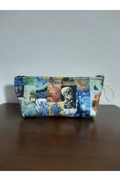 owl bag Suport pentru pix pentru colaj lucrări van gogh - geantă de machiaj