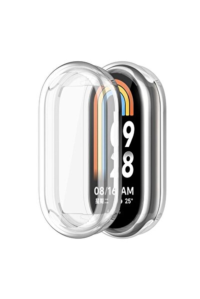 NANOSPACE حافظة حماية كاملة لهاتف Xiaomi Mi Band 8 (المنتج ليس ساعة)