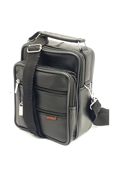 MODA Gerçek Kuzu Derisi Askılı Erkek El Ve Omuz Çantası