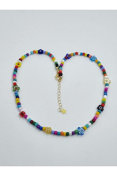 KRIMO Kpop Bts J Hope Glass Beaded Necklace