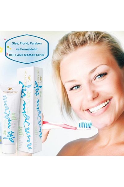 Mikrotem Natural Toothpaste with Plant Extract 100 ml