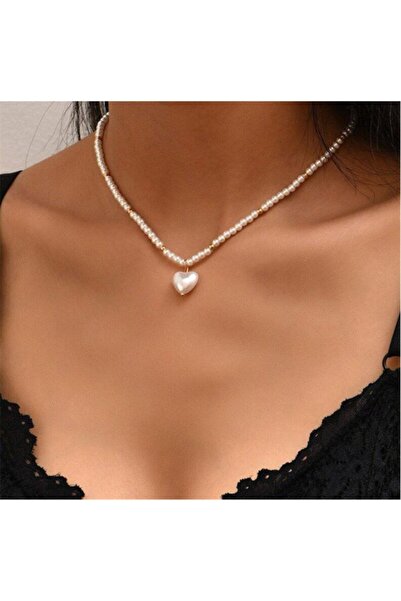 Heka قلادة قلادة ذهبية اللون