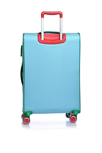 United Colors of Benetton 14bnt2100-set-aq Aqua Unisex 3 Lü Set Bavul