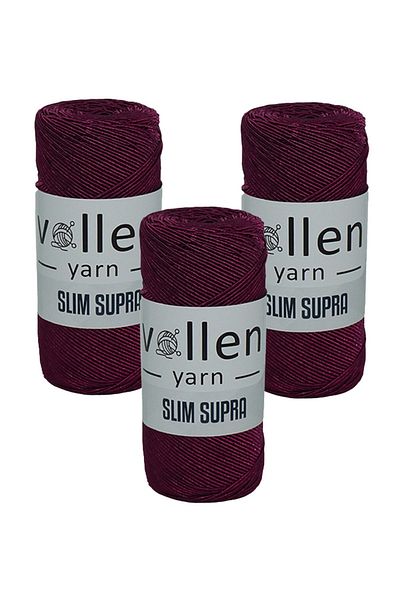 vollen yarn Supla String Κερωμένο Σχοινί 3 τεμαχίων Slim Supla Runner String Bag String Wristband String