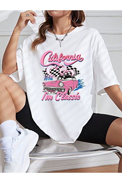 Jose Clothing تي شيرت كبير الحجم مطبوع من القطن العضوي