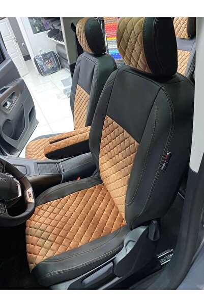 AKINCI فيات دوبلو 2024 المقاعد الخلفية الخلفية 3 قطع متوافقة