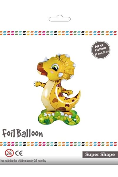 BEY AMBALAJ Karaca Figured Self Standing Balloon with Stand 38X60Cm