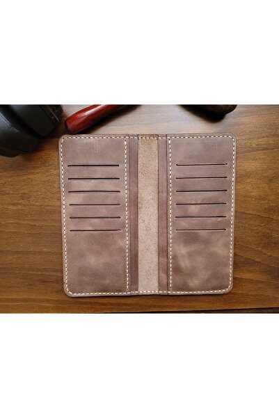 MAYA SHOES Unisex Μακρύ πορτοφόλι από γνήσιο δέρμα με θήκη τηλεφώνου και πορτοφολιού