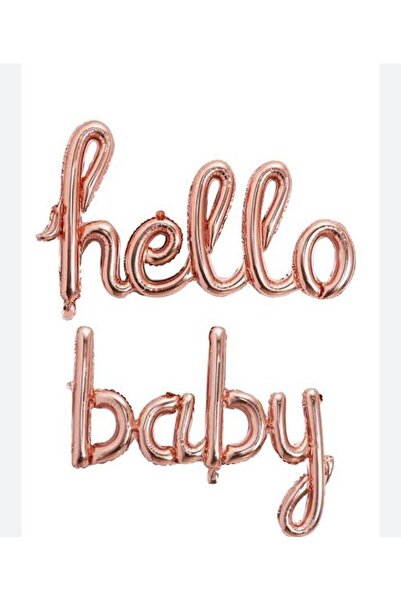 Çemrek Süs Parti بالون روز هالو بيبي من الفويل