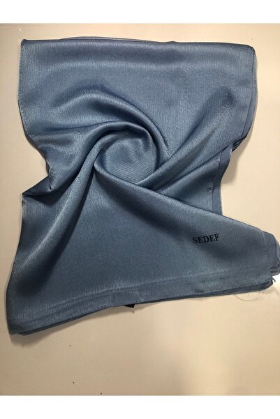 Sedef Dark Blue Janjan Shawl Evening Dress - 70x200