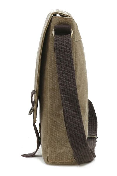 Old Cotton Waterproof Fabric Shoulder - Mini Laptop - Messenger Bag