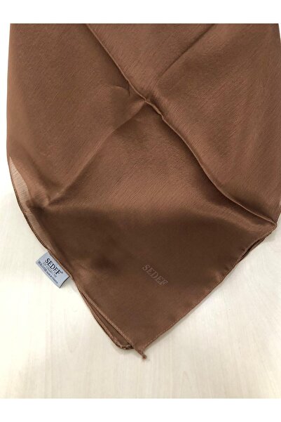 Sedef وشاح فستان السهرة، وشاح جانجان، بني - كراميل، 100×100